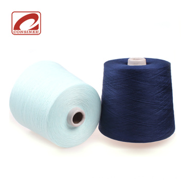 Consinee misturado lã de algodão cor cupro misturado fio
